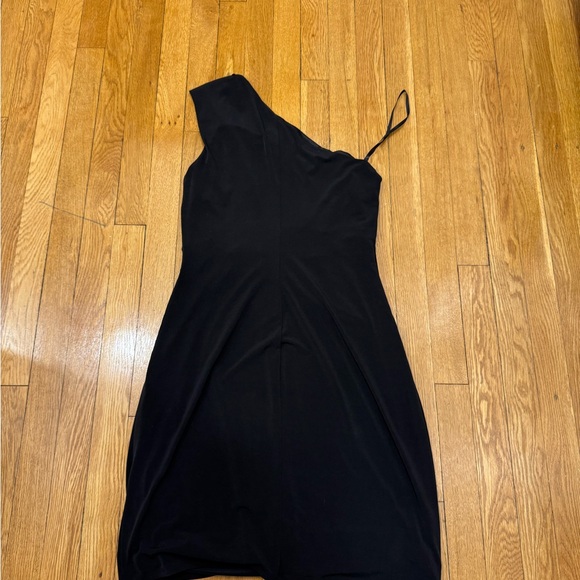 Laundry By Shelli Segal - Black One-Shoulder Dress - Picture 5 of 5